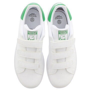 【毎日がお得！値下げプライス】【キッズサイズ】【17.0〜21.5cm】 adidas STAN SMITH CF C アディダス スタンスミス CF C FTWR WHITE/FTWR WHITE/GREEN fx7534