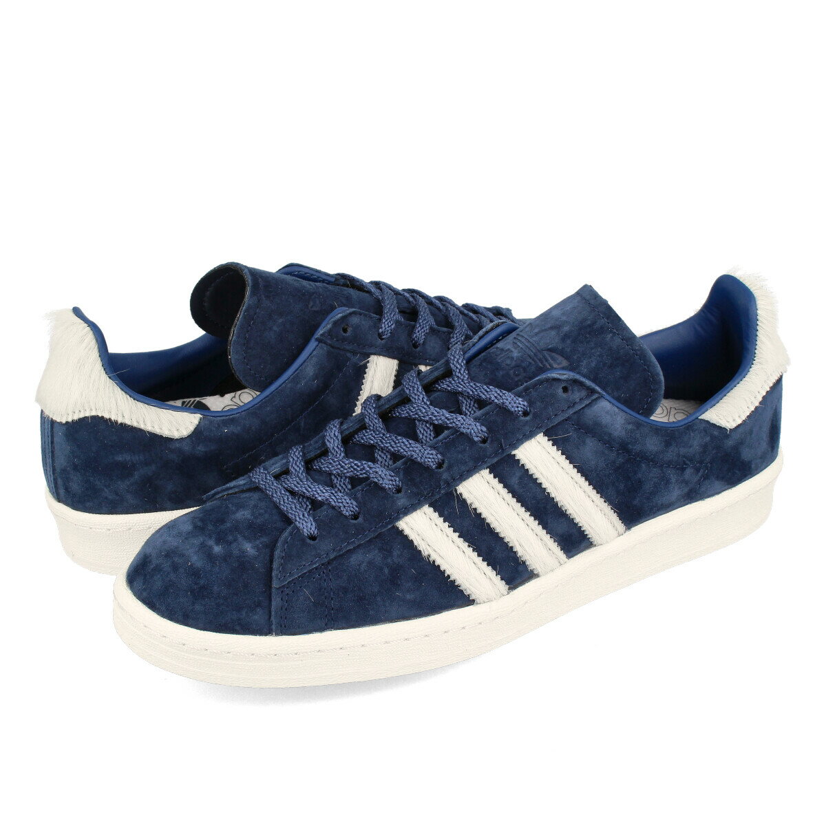 【プライスダウン】 15時迄のご注文で即日発送可 adidas CAMPUS 80s アディダス キャンパス エイティーズ COLLEGE NAVY/FTWR WHITE/BLUE gy0406