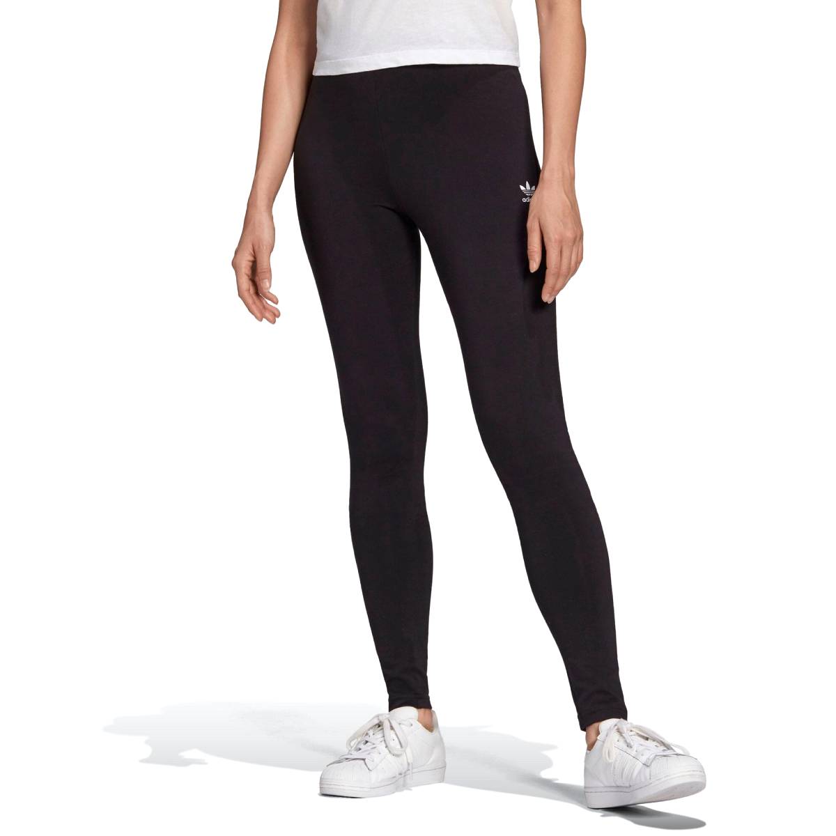 adidas TIGHTS BLACK/WHITE アディダス アディカラー エッセンシャルズ レギンス タイツ h06625