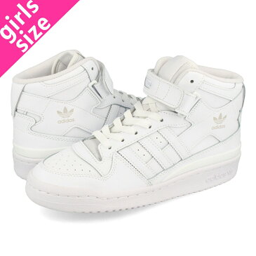 adidas FORUM MID J アディダス フォーラム ミッド J FTWR WHITE/FTWR WHITE/FTWR WHITE fz2086