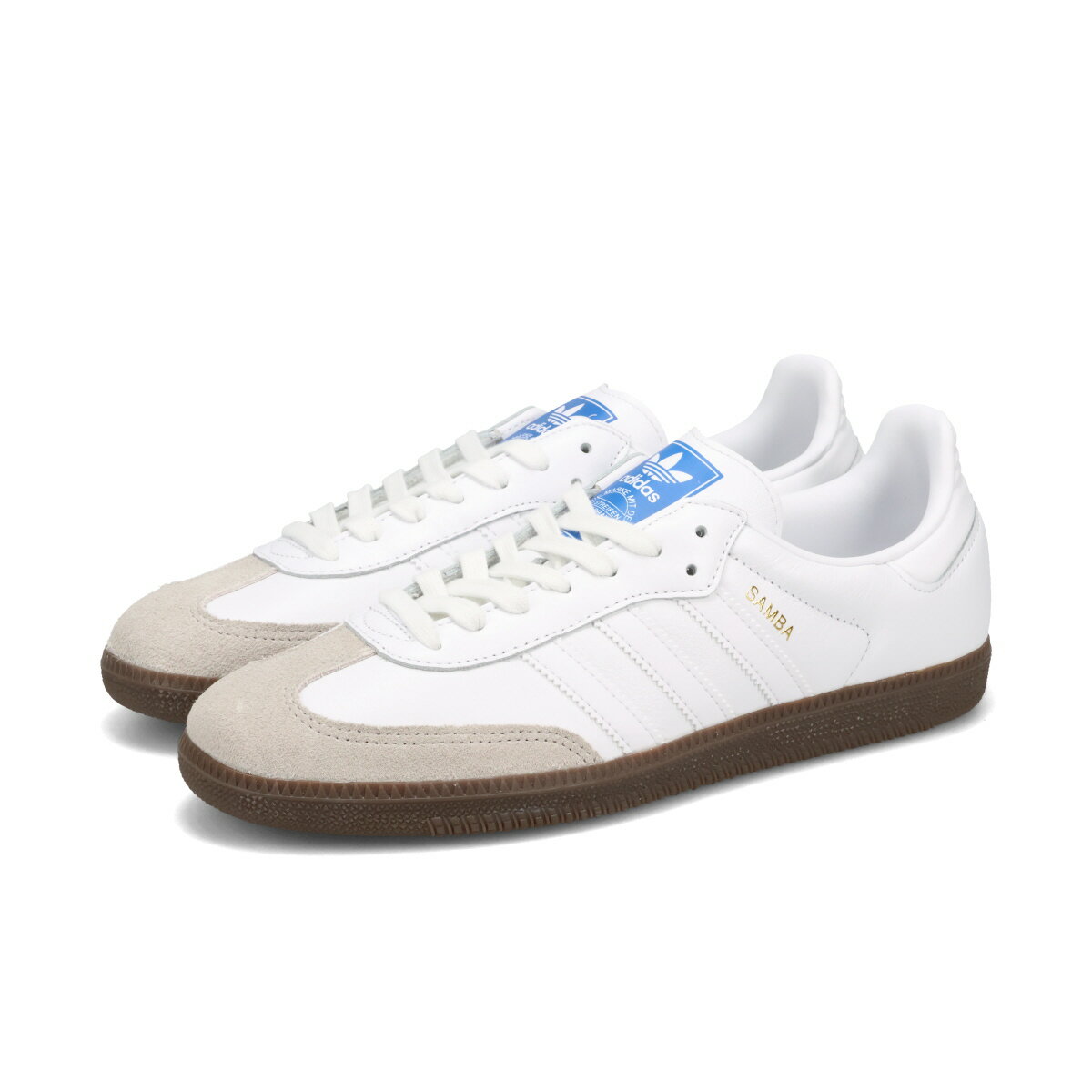 15時迄のご注文で即日発送可 adidas SAMBA OG アディダス サンバ OG メンズ レディース スニーカー ローカット FTWR WHITE/FTWR WHITE/GUM ホワイト IE3439