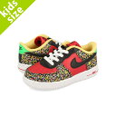 15̂ő NIKE AIR FORCE 1 TD iCL GAtH[X 1TD UNIVERSITY RED/WHITE/GREEN SPARK/BLACK cu4693-600