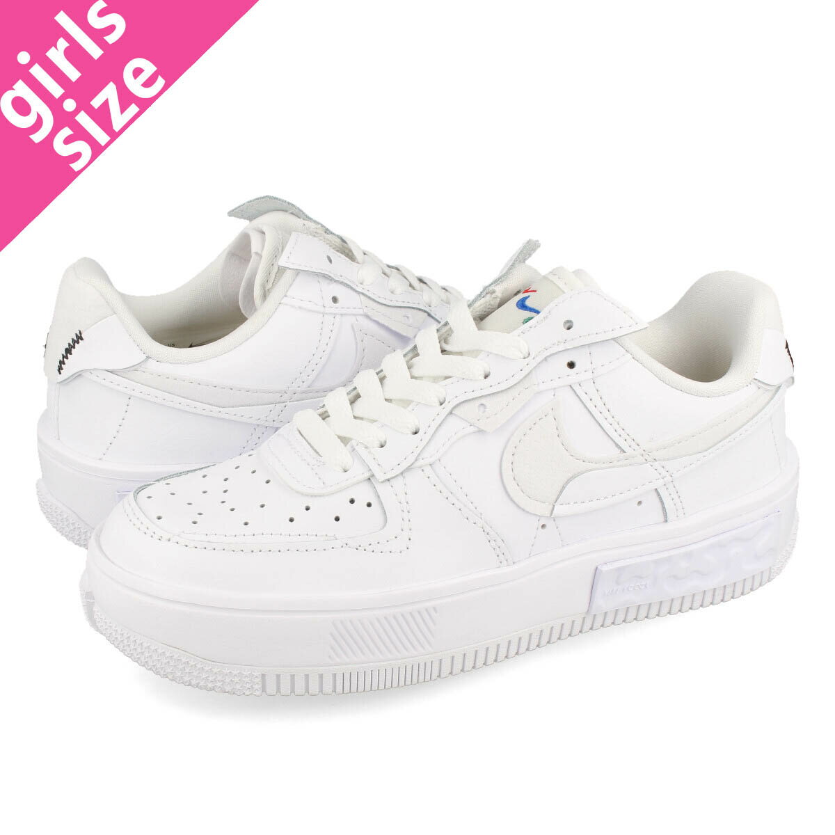 NIKE WMNS AIR FORCE 1 FONTANKA ナイキ ウィメンズ エアフォース 1 フォンタンカ WHITE/WHITE dh1290-100