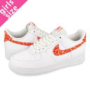 15܂ł̂ő NIKE WMNS AIR FORCE 1 '07 ESSENTIALS yPAISLEYz iCL EBY GAtH[X 1 07 GbZV WHITE/RUSH ORANGE/WHITE dj9942-102