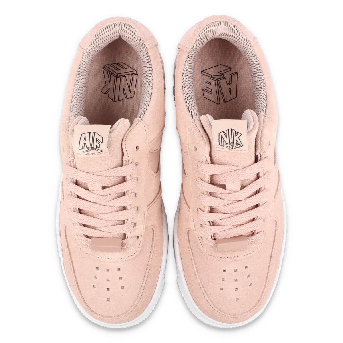 NIKE WMNS AIR FORCE 1 PIXCEL ナイキ ウィメンズ エアフォース 1 ピクセル PINK OXFORD/PINK OXFORD dq5570-600