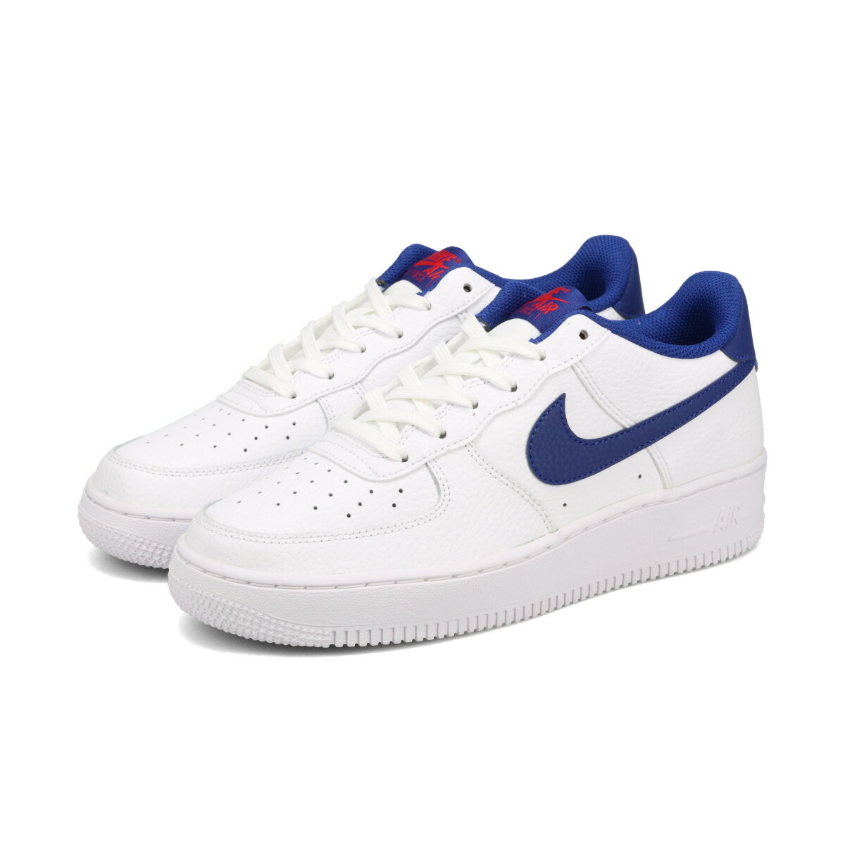 NIKE AIR FORCE 1 GS ナイキ エア フォース 1 GS レディース スニーカー ローカット WHITE/DEEP ROYAL BLUE/UNIVERSITY RED ホワイト CT3839-101