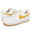 15時までのご注文で即日発送 NIKE AIR FORCE 1 LOW QS 【WATERPROOF】 ナイキ エア フォース 1 ロー レトロ QS ウォータープルーフ 防水 メンズ スニーカー ローカット WHITE/UNIVERSITY GOLD/GUM YELLOW ホワイト FD7039-100