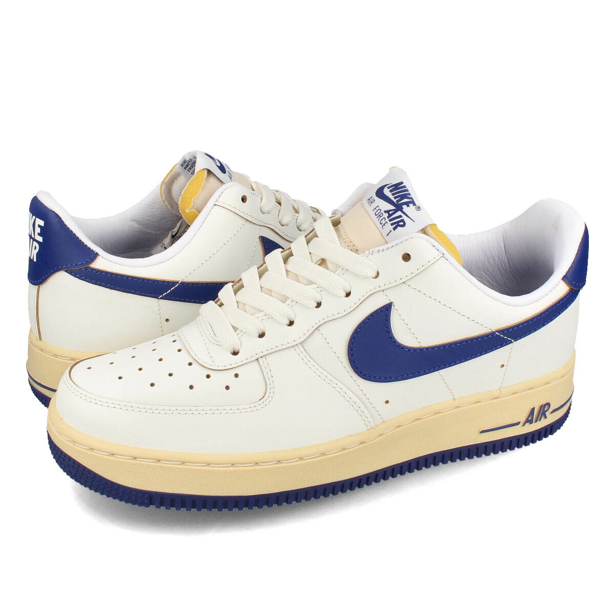 15時迄のご注文で即日発送可 NIKE WMNS AIR FORCE 1 '07 ナイキ ウィメンズ エアフォース 1 07 メンズ レディース スニーカー ローカット SAIL/DEEP ROYAL BLUE/PALE VANILLA ホワイト fq8103-133