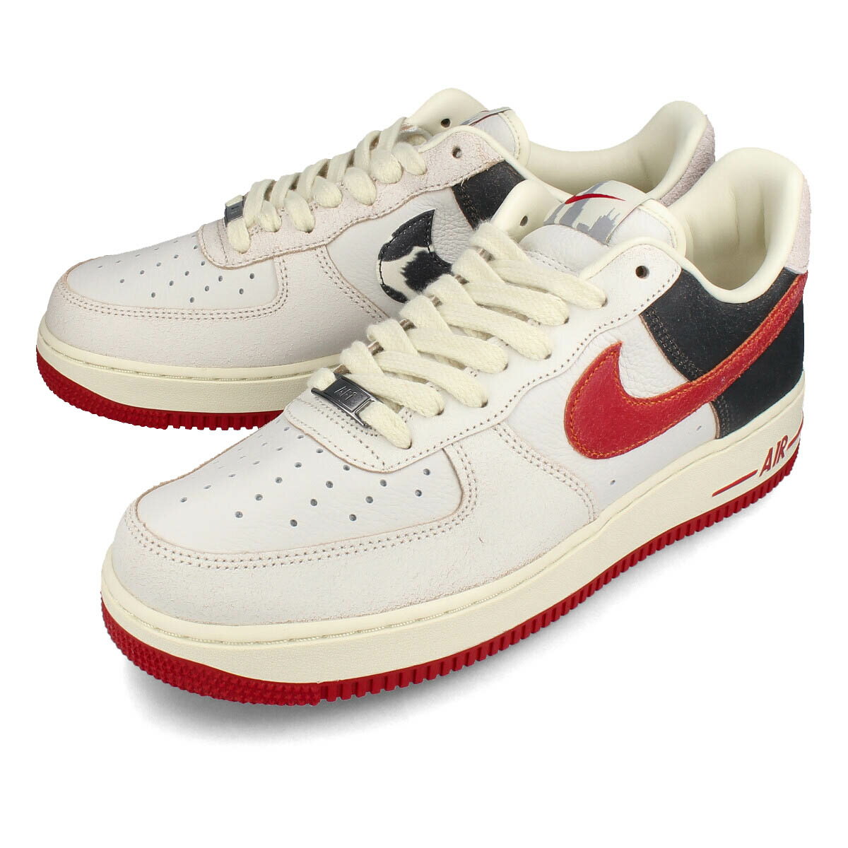 15時迄のご注文で即日発送可 NIKE AIR FORCE 1 039 07 【CHICAGO】 ナイキ エア フォース 1 07 メンズ スニーカー ローカット SUMMIT WHITE/GYM RED/COCONUT MILK/HEMP ホワイト 海外限定 日本未発売モデル FQ8743-121