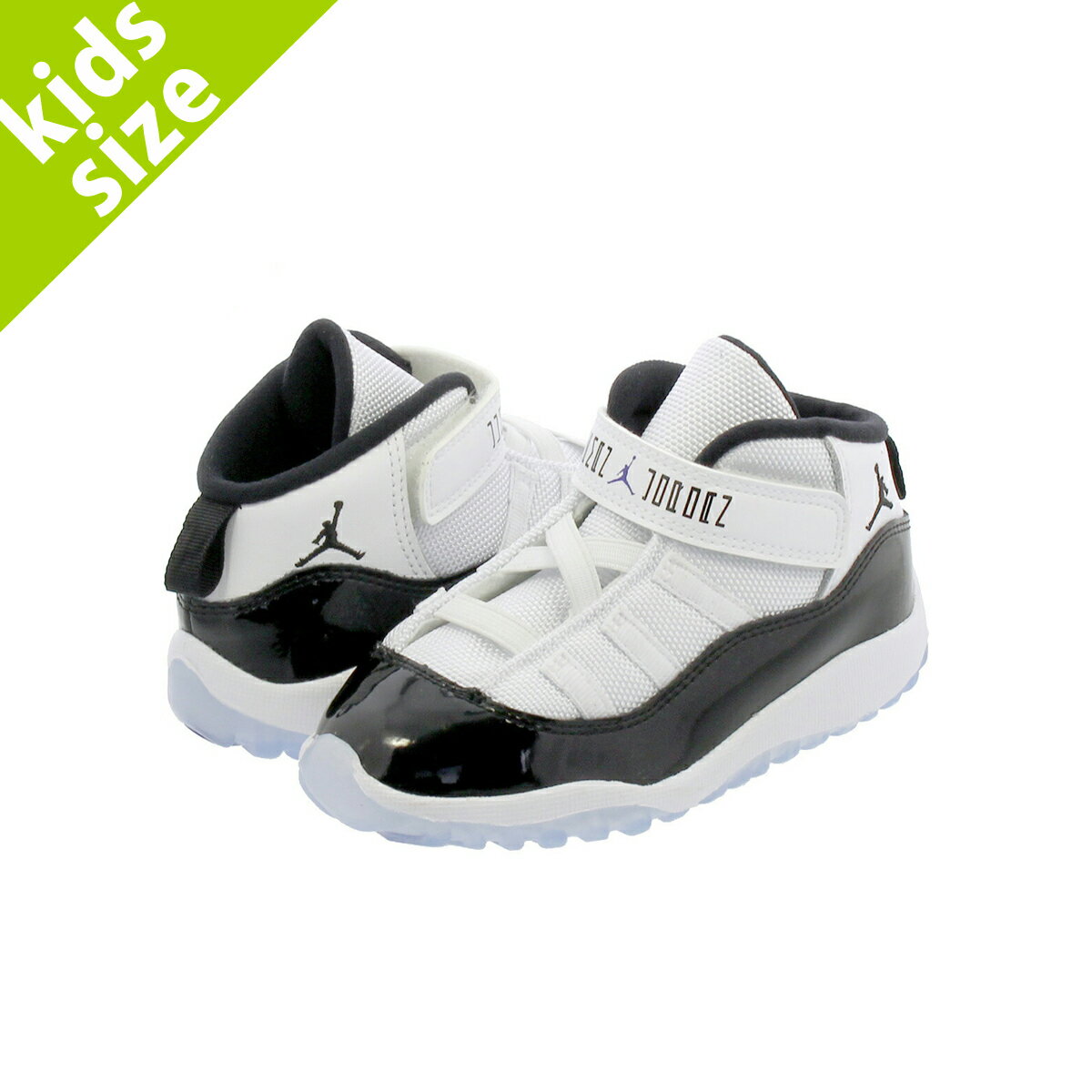 【ベビーサイズ】【8.0〜16.0cm】 NIKE AIR JORDAN 11 RETRO BT【CONCORD】 ナイキ エア ジョーダン 11 レトロ BT WHITE/CONCORD/BLACK 378040-100