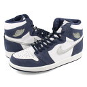 15̂ő NIKE AIR JORDAN 1 RETRO HIGH OG CO.JP iCL GA W[_ 1 g nC OG CO.JP WHITE/MIDNIGHT NAVY/METALLIC SILVER dc1788-100