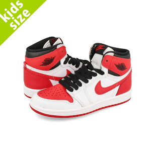 【キッズサイズ】【16-22cm】 NIKE AIR JORDAN 1 RETRO HIGH OG PS 【HERITAGE】 ナイキ エア ジョーダン 1 レトロ ハイ OG PS WHITE/UNIVERSITY RED/BLACK aq2664-161