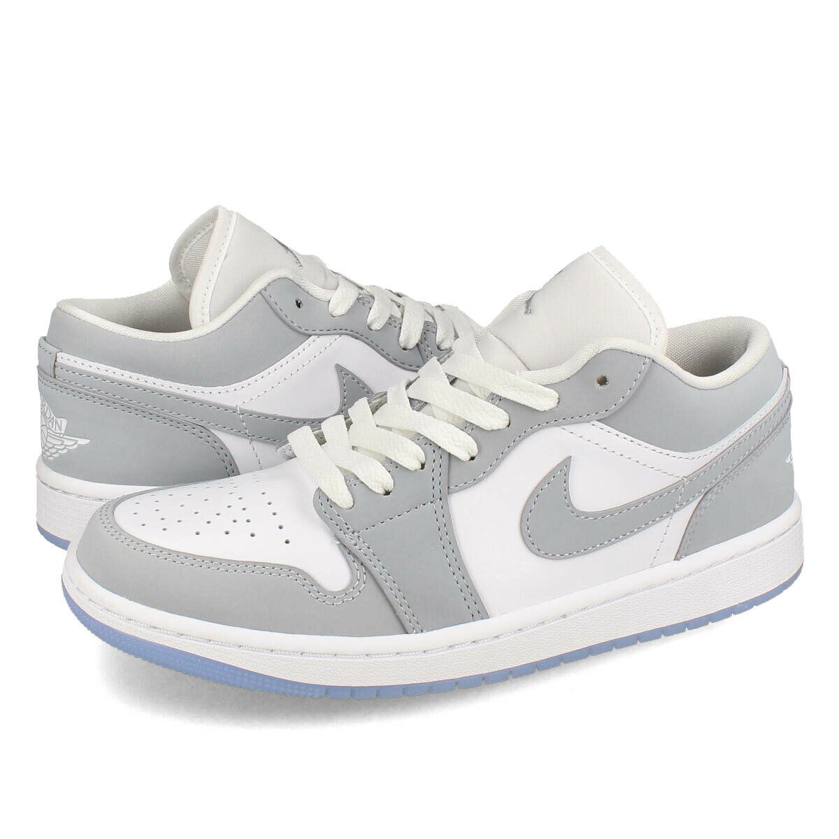 15時迄のご注文で即日発送可 NIKE WMNS AIR JORDAN 1 LOW ナイキ ウィメンズ エア ジョーダン 1 ロー メンズ スニーカー ローカット WHITE/WOLF GREY/ALUMINUM ホワイト dc0774-105