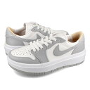 15̂ő NIKE WMNS AIR JORDAN 1 ELEVATE LOW iCL EBY GA W[_ 1 GxCg [ fB[X [Jbg WHITE/WOLF GREY/WHITE O[ dh7004-100-l