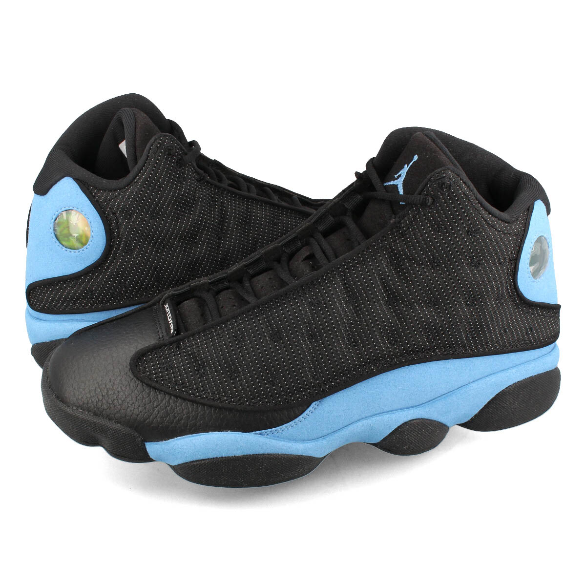 15時迄のご注文で即日発送可 NIKE AIR JORDAN 13 RETRO 【UNC】 ナイキ エア ジョーダン 13 レトロ メンズ スニーカー ハイカット BLACK/UNIVERSITY BLUE/WHITE ブラック ブルー 海外限定 日本未発売モデル DJ5982-041