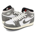 15̂ő NIKE AIR JORDAN 1 HIGH OG GS yWASHED HERITAGEz iCL GA W[_ 1 g nC OG GS fB[X nCJbg BLACK/FIRE RED/WHITE/LIGHT SMOKE GREY O[ fd1437-051