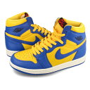 15時迄のご注文で即日発送可 NIKE WMNS AIR JORDAN 1 RETRO HIGH OG 【LANEY】 ナイキ ウィメンズ エア ジョーダン 1 レトロ ハイ OG レディース ハイカット VARSITY MAIZE/GAME ROYAL/SAIL イエロー fd2596-700