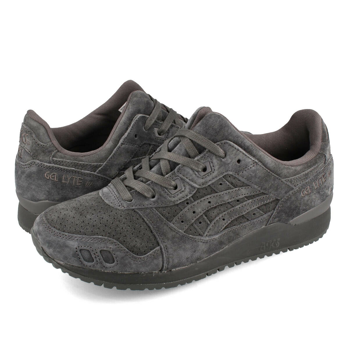 15時迄のご注文で即日発送可 ASICS SPORTSTYLE GEL-LYTE III OG アシックス スポーツスタイル ゲルライト 3 オージー メンズ レディース スニーカー OBSIDIAN GREY/OBSIDIAN GREY 1201A050-023