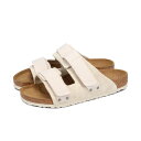 【プライスダウン】 BIRKENSTOCK UJI NUBUCK SUEDE LEATHER 【REGULAR】 ビルケンシュトック ウジ ヌバック/スエードレザー レギュラーフィット メンズ サンダル ANTIQUE WHITE ホワイト BKS-1024800