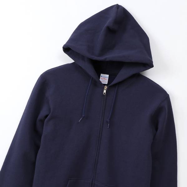 【毎日がお得！値下げプライス】 CHAMPION FZ HOODED SWEATSHIRT 【MADE IN U.S.A.】 チャンピオン フルジップスウェットパーカー 9oz NAVY c5-q101-370