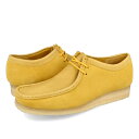 【お買い物マラソンSALE】 15時までのご注文で即日発送 CLARKS WALLABEE クラークス ワラビー YELLOW SUEDE 26154742