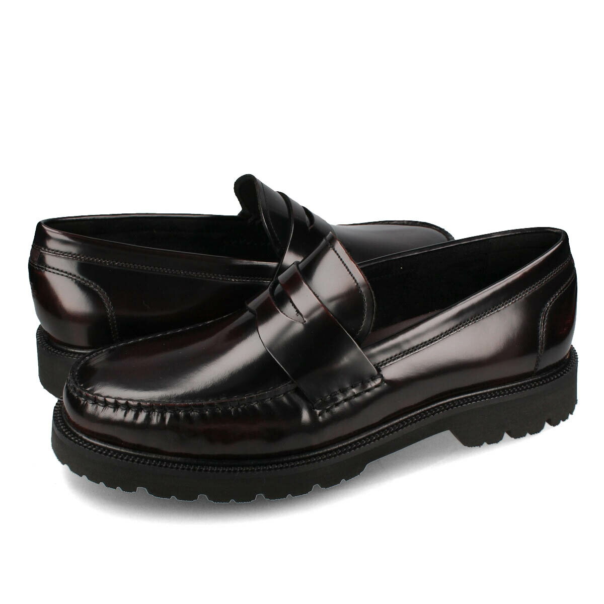 【プライスダウン】 15時迄のご注文で即日発送可 COLE HAAN AMERICAN CLASSICS PENNY LOAFER コールハーン アメリカンクラシックス ペニーローファー メンズ ローカット DEEP BURGUNDY/BLACK …