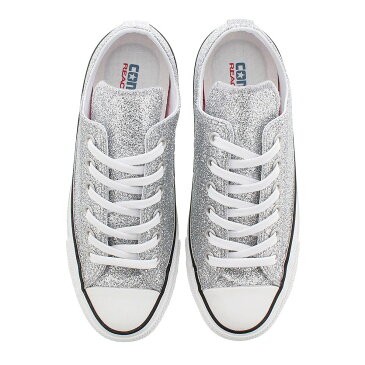 CONVERSE ALL STAR 100 GLITTER OX コンバース オールスター 100 グリッター OX SILVER 31300351