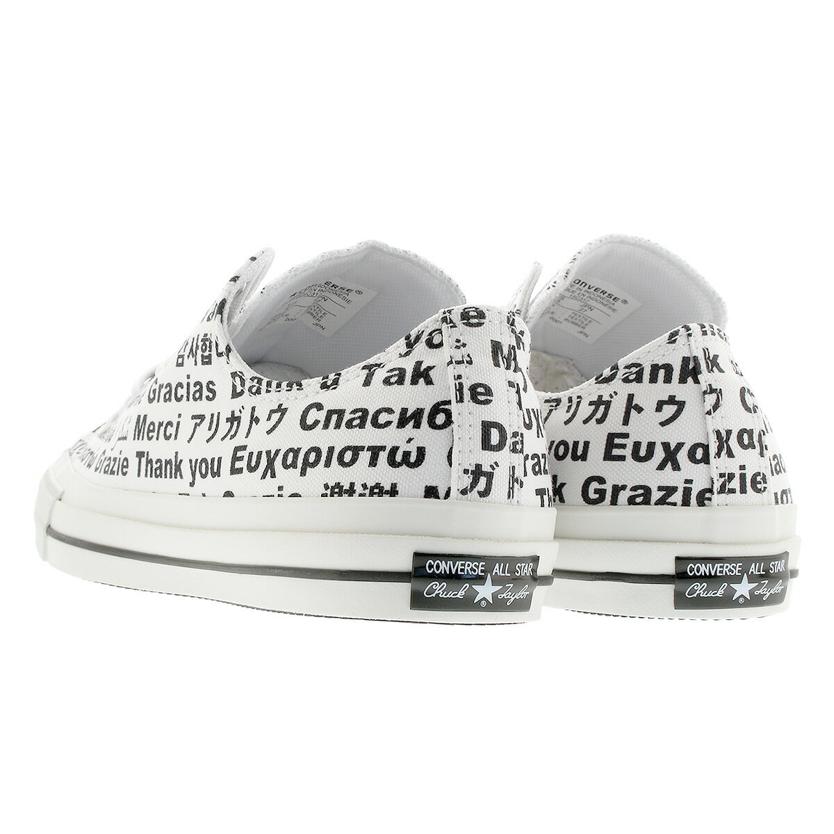 CONVERSE ALL STAR 100 MULTILINGUAL OX コンバース オールスター 100 マルチリンガル OX WHITE 31302001