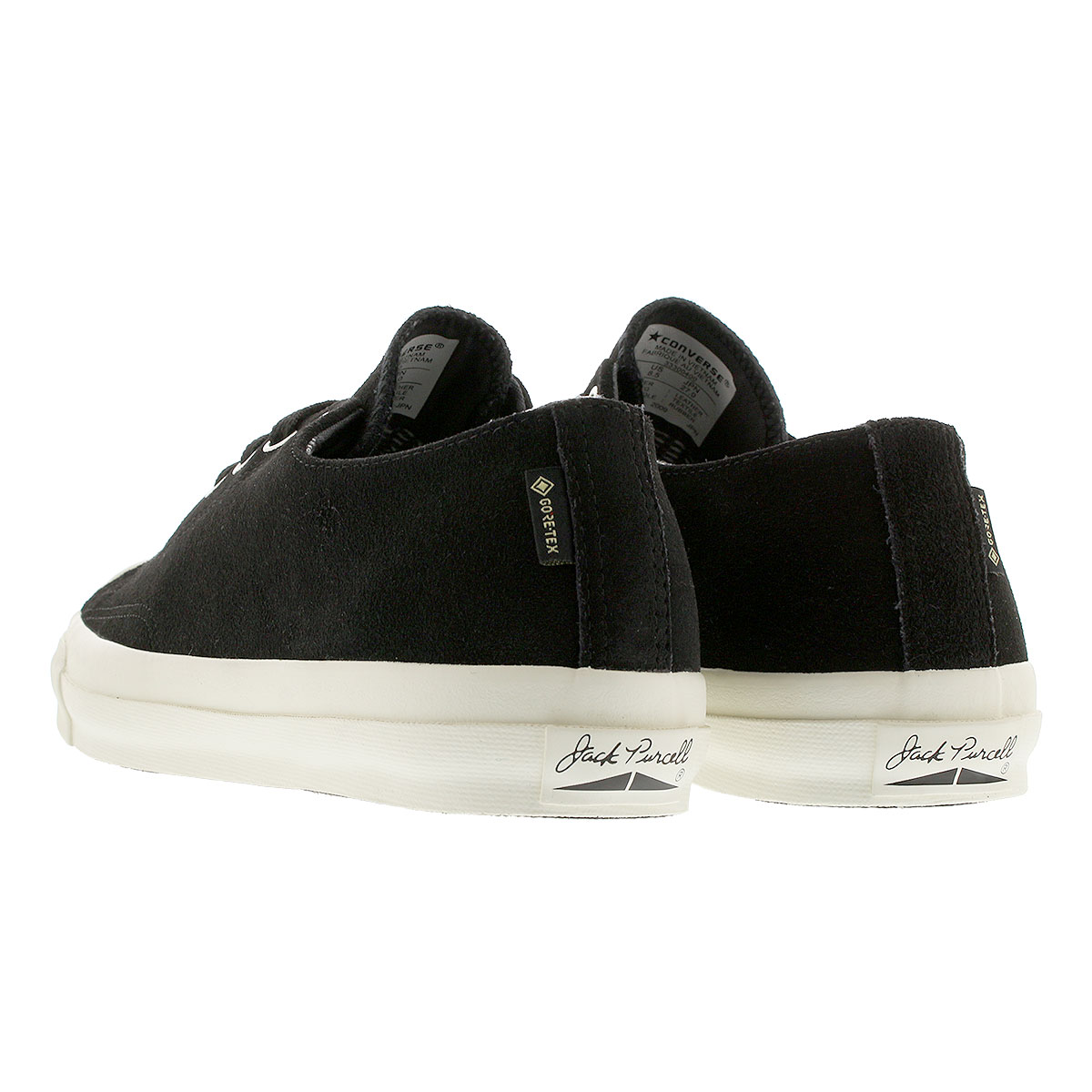 CONVERSE JACK PURCELL GORE-TEX SUEDE RH コンバース ジャック パーセル ゴアテックス スエード RH BLACK 33300400