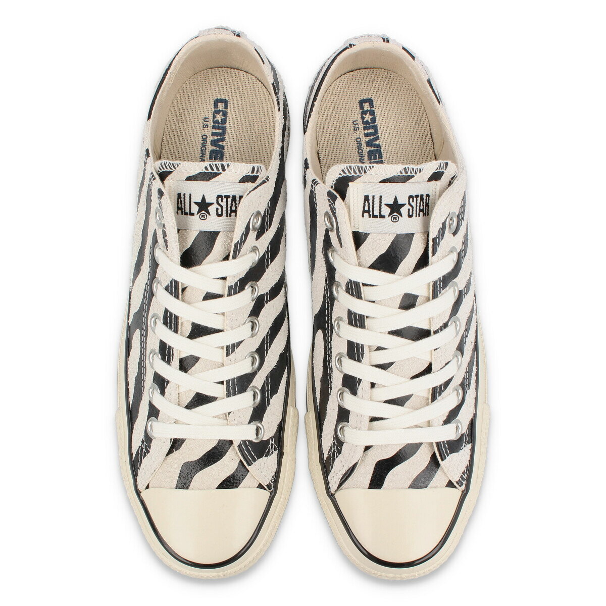 CONVERSE SUEDE ALL STAR US ZEBRA OX コンバース スエード オールスター US ゼブラ OX WHITE/BLACK 31306860