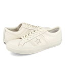 【お買い物マラソンSALE】15時迄のご注文で即日発送可 CONVERSE STAR BARS LEATHER コンバース スター バーズ レザー WHITE 35200351