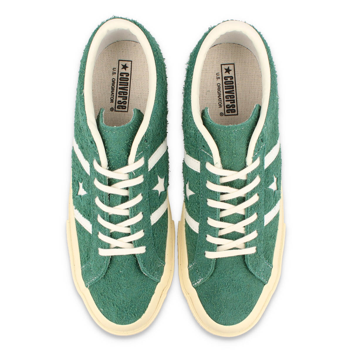 CONVERSE STAR&BARS US SUEDE コンバース スター&バーズ US スエード GREEN 35200401