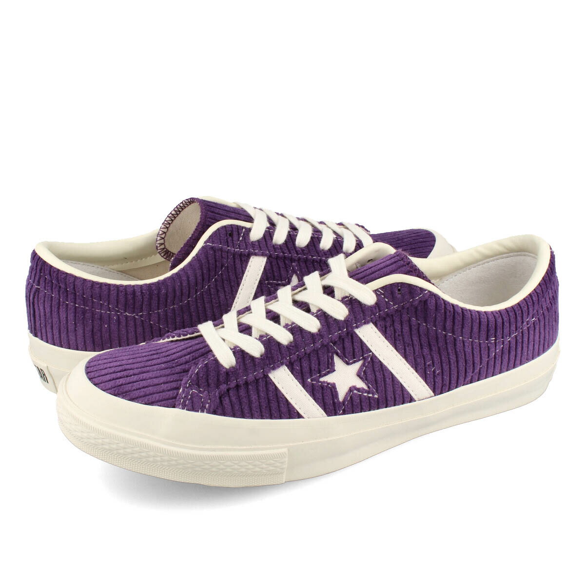 【8月23日(火)発売】 CONVERSE STAR&BARS CORDUROY コンバース スター&バーズ コーデュロイ PURPLE 35200430