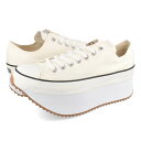 yvCX_Ez 15̂ő CONVERSE ALL STAR CHUNKYBOAT OX Ro[X I[X^[ `L[{[g OX Y fB[X [Jbg  WHITE/GUM zCg K  31306921