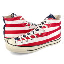 【プライスダウン】 15時迄のご注文で即日発送可 CONVERSE ALL STAR US STARS BARS HI コンバース オールスター US スターズ バーズ HI メンズ レディース ハイカット STARS BARS レッド 31308240