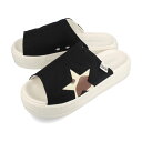 yvCX_Ez 15̂ő CONVERSE ALL STAR PLTS COWSPOT SANDAL Ro[X I[X^[ PLTS JEX|bg T_ fB[X  BLACK ubN 31308341