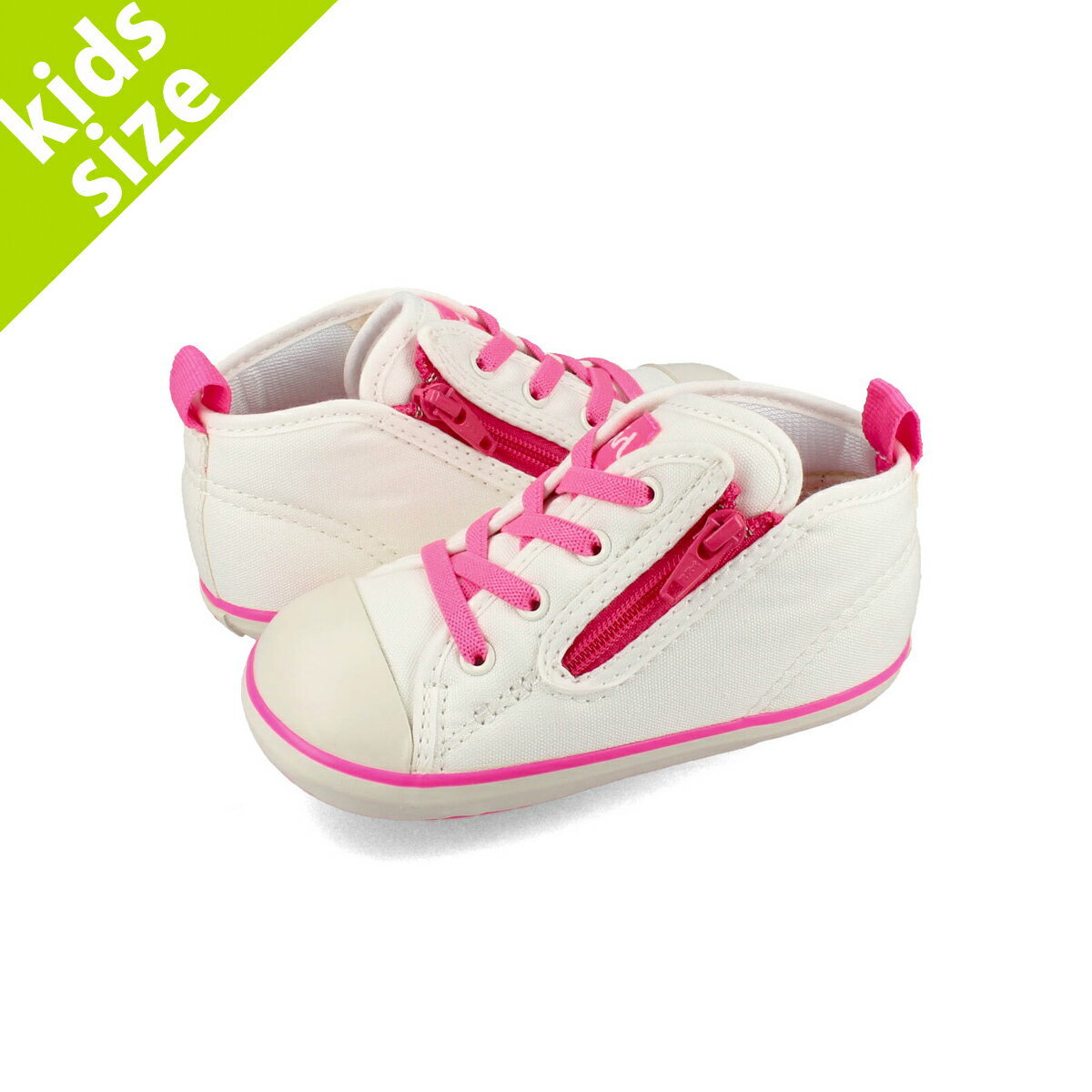 【5月17日(水)発売】 15時までのご注文で即日発送 CONVERSE BABY ALL STAR N X-girl Z コンバース ベビー オールスター N X-girl Z ベビー 子ども ローカット WHITE ホワイト 37302510のサムネイル