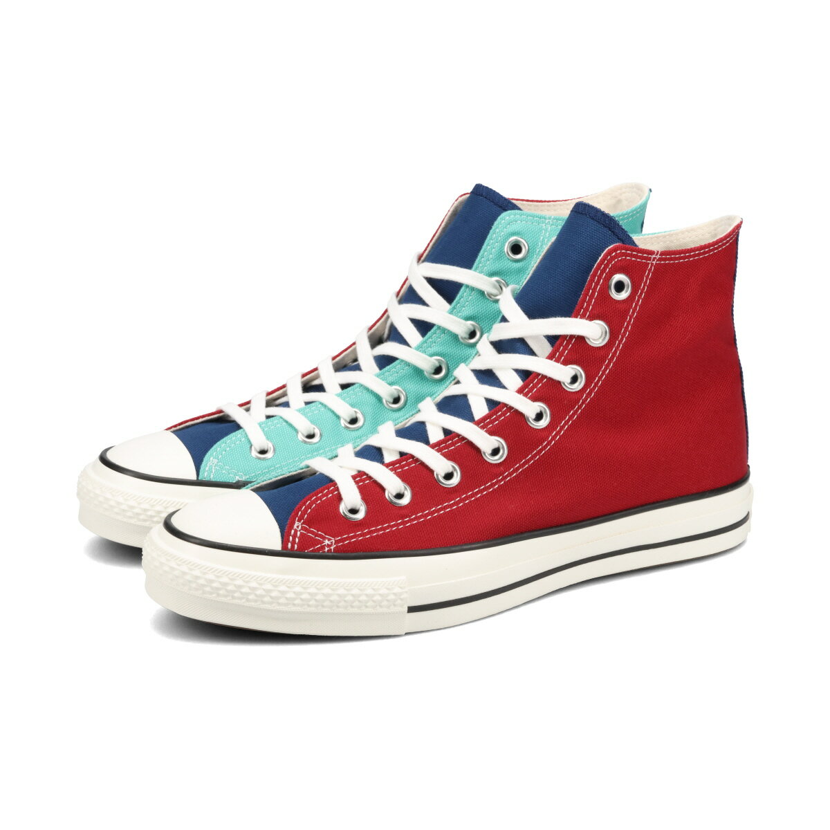 【40%OFF】 CONVERSE CANVAS ALL STAR J HI コンバース キャンバス オールスター J HI メンズ レディース スニーカー ハイカット 日本製 MARRON/DARK NAVY/MINT マルチカラー 31315470