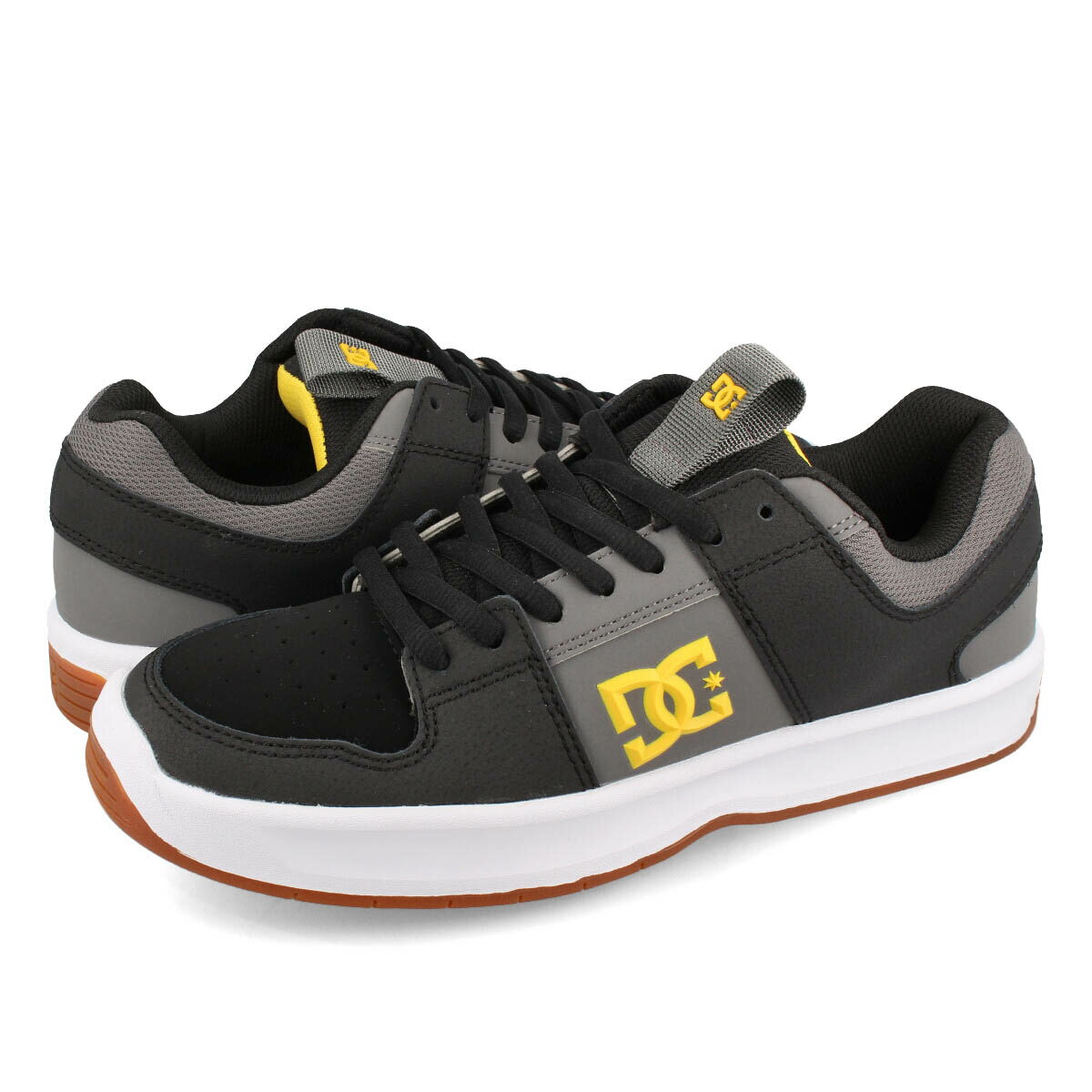 楽天LOWTEX ビッグ・スモール店【お買い物マラソンSALE】 15時迄のご注文で即日発送可 DC SHOES LYNX ZERO S ディーシー シューズ リンクス ゼロ S BLACK/GREY DS224005 XKSY