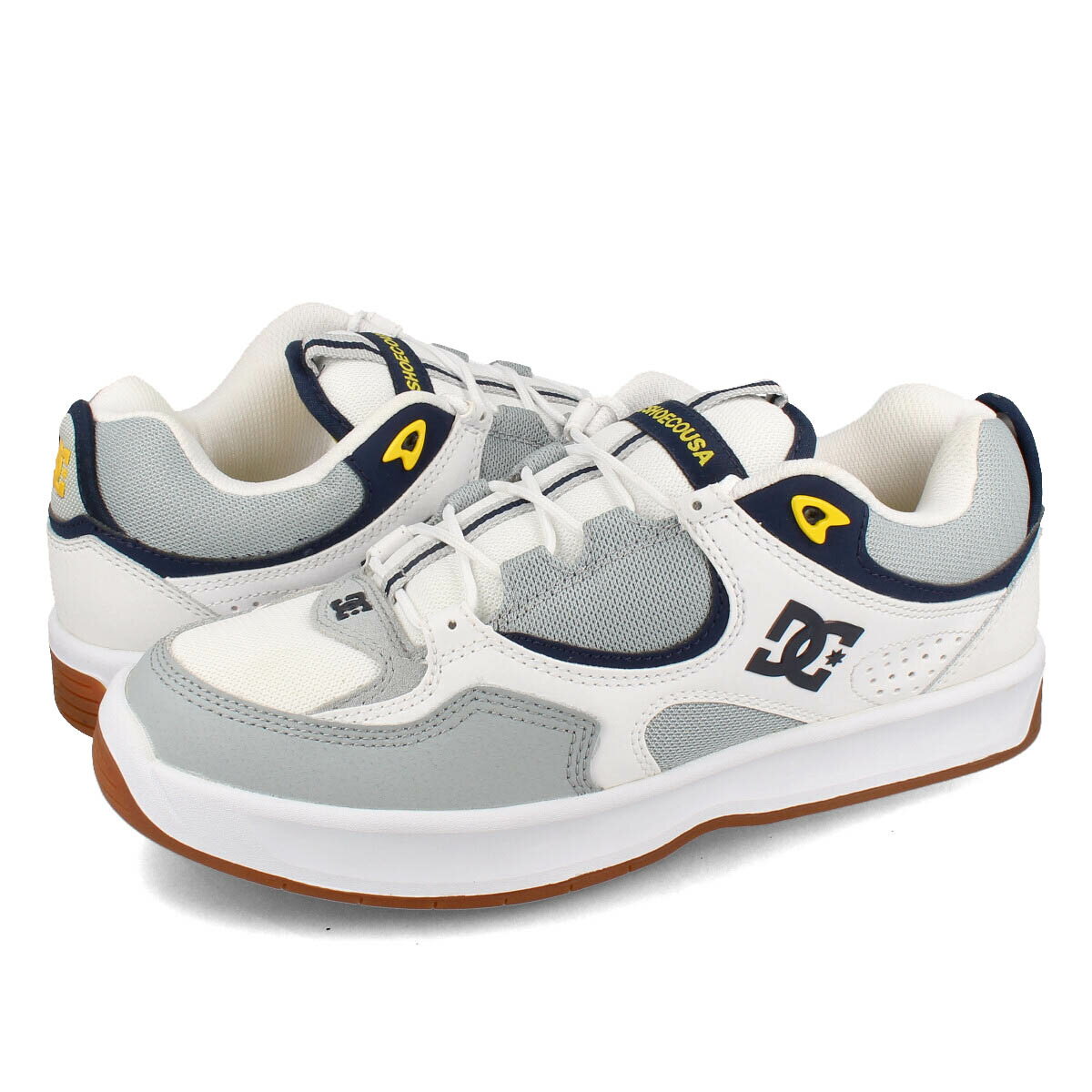 【プライスダウン】 DC SHOES KALYNX ZERO ディーシー シューズ カリンクス ゼロ メンズ スニーカー ローカット WHITE/GREY ホワイト DS241001-WGY