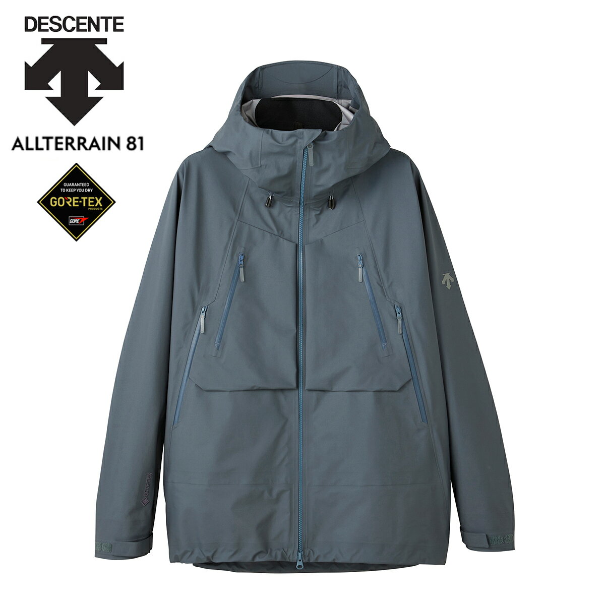 デサント アウトドアジャケット レディース 15時迄のご注文で即日発送可 DESCENTE ALLTERRAIN 81 GORE-TEX SHELLJACKET ZC デサント オルテライン 81 ゴアテックス シェルジャケット ZC メンズ レディース アウター ジャケット DOMXGC32