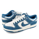 15̂ő NIKE DUNK LOW RETRO SE Y [Jbg SUMMIT WHITE/INDUSTRIAL BLUE zCg C_XgA u[ DV0834-101