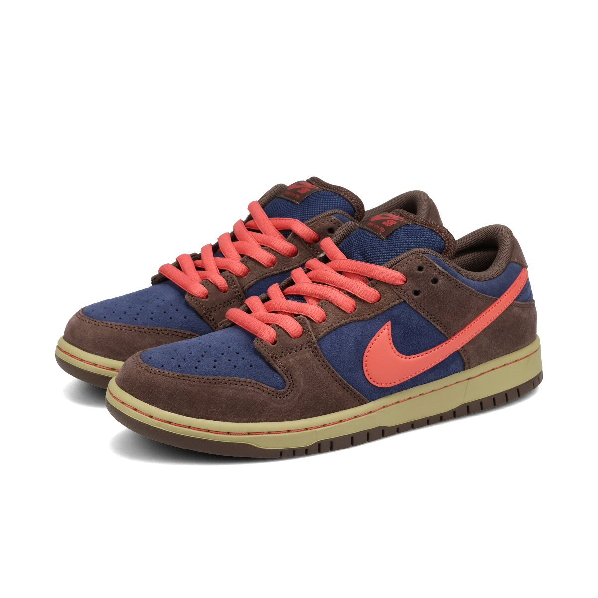NIKE SB DUNK LOW PRO ナイキ SB ダンク ロー プロ メンズ スニーカー ローカット BAROQUE BROWN/ADOBE/MIDNIGHT NAVY/NEUTRAL OLIVE ブラウン HQ1625-200