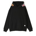 15時までのご注文で即日発送 EXPANSION PULLOVER PARKA エクスパンション プルオーバー パーカー メンズ レディース フーディー BLACK ブラック exp-avc4870-blk