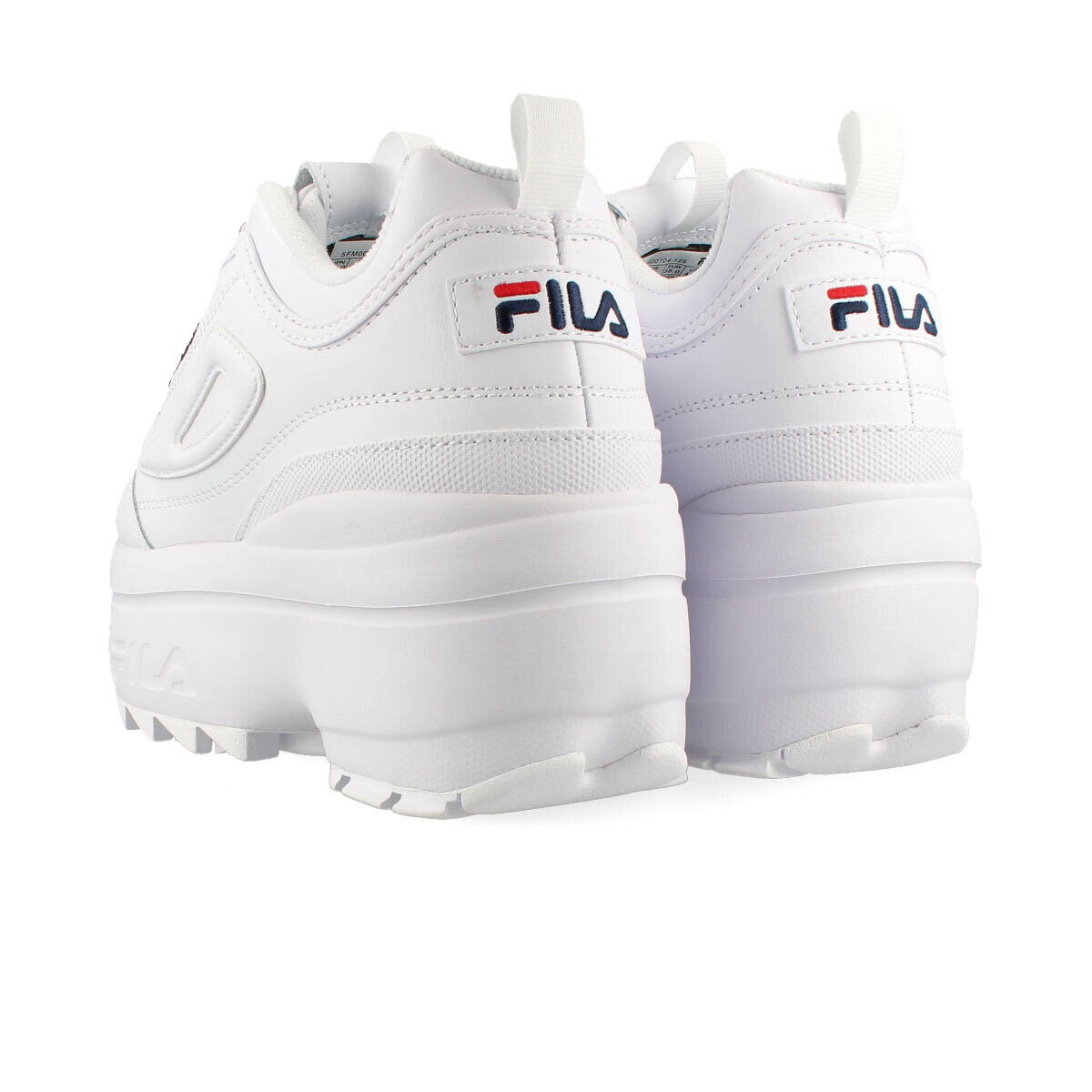 FILA DISRUPTOR II WEDGE WMNS フィラ ディスラプター 2 ウェッジ ウィメンズ WHITE/NAVY/RED F0425 0125