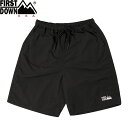 FIRST DOWN COZY SHORTS TASLAN NYLON t@[Xg_E RW[V[c iC^X Y fB[X V[gpc BLACK ubN F641004-06yǐՉ\[ցEwsz