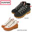 ڥץ饤 15Τʸ¨ȯ HUNTER WOMENS TRAVEL EXPLORER BOOT ϥ󥿡 ǥ ȥ٥ ץ顼 ֡ (BLACK) (SHADED WHITE/SOFT SAND/GUM)