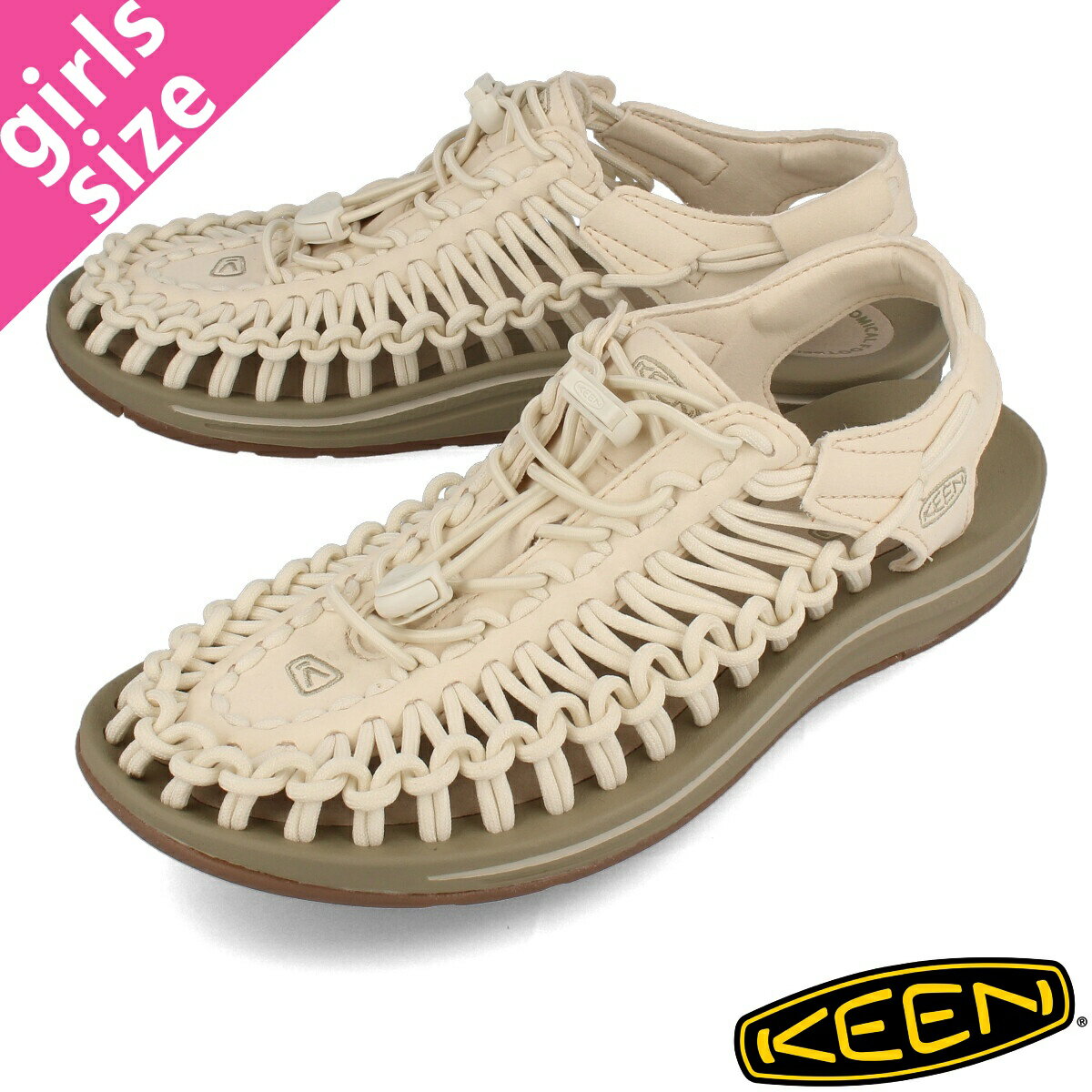 15時迄のご注文で即日発送可 KEEN WOMEN UNEEK 【レディース】 キーン ウーマン ユニーク WHITECAP/CORNSTALK