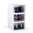 15時迄のご注文で即日発送可 KICKS LAB. SHOE STORAGE BOX 3 BOX SET キックスラボ シューストレージ ボックス 3BOXセット WHITE