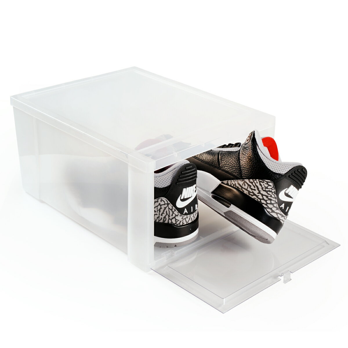 KICKS LAB. SHOE STORAGE BOX 1 BOX キックスラボ シューストレージ ボックス 1BOX CLEAR